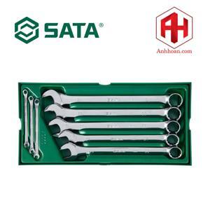 Bộ khay cờ lê vòng miệng 8 chi tiết Sata 09907