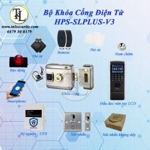 Bộ khóa cổng điện tử HPS-SLPLUS-V3