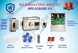 Bộ khóa cổng điện tử thông minh HPS-SLBASIC-V1