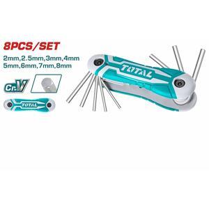 Bộ khóa lục giác dạng xếp Total THT1061836
