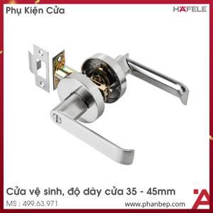 Bộ khóa tay nắm cửa Hafele 499.63.971