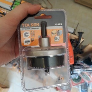 Bộ khoét lỗ 7 cái Tolsen 75869
