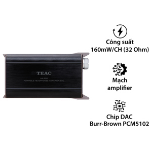 Bộ khuếch đại âm thanh TEAC Portable Headphone Amplifier HA-P50