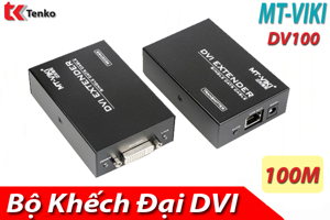 Bộ khuếch đại DVI 100m qua cáp mạng MT VIKI MT-DV100