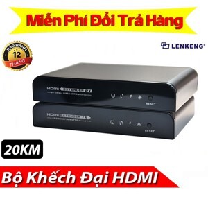 Bộ khuếch đại HDMI Extender LKV378 qua sợi quang lên đến 20km