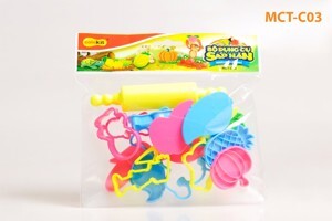 Bộ khuôn sáp nặn Colokit MCT-C03