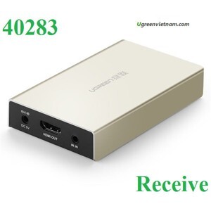 Bộ khuyếch đại HDMI qua cáp mạng Ugreen 40283 - 120M