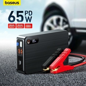 Bộ kích bình dùng cho xe hơi Baseus Super Energy Pro Car Jump Starter (5V/3A, 3in1, 12,000mAh Power Bank , Peak current 1000A）