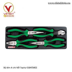 Bộ kìm 4 món Toptul GBAT0402
