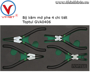 Bộ kìm 4 món Toptul GVA0406