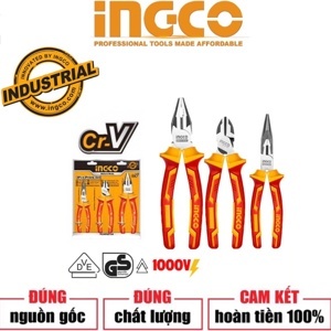 Bộ kìm cách điện 3 chi tiết Ingco HIKPS28318