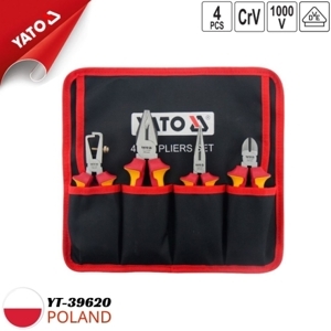Bộ kìm cách điện 4 chi tiết YT-39620