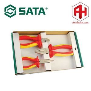 Bộ kìm cách nhiệt và điện 3 chi tiết Sata 09261