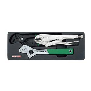 Bộ kìm, mỏ lết có điều chỉnh Toptul GBAT0301