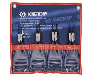 Bộ kìm mở phe 4 cái Kingtony 42114GP