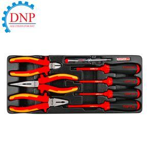 Bộ kìm tua vít cách điện 8 món Toptul GAAT0809