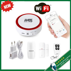 Bộ Kit báo động không dây kết nối Wifi W-AMOS1