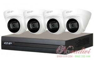 Bộ kit camera 4 kênh Dahua EZ-IP NVR1B04HC-4P/E/4-T1B20P