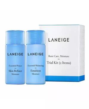 Bộ kit sạch da, dưỡng trắng da Laneige Clear-C Trial Kit