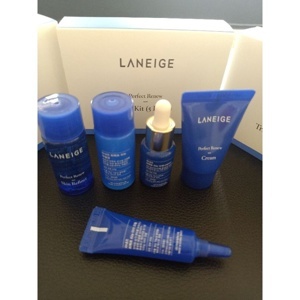 Bộ kit săn da chống lão hoá 5 món Perfect Renew Trial Kit Laneige Perfect