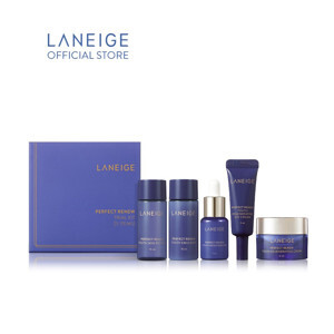 Bộ kit săn da chống lão hoá 5 món Perfect Renew Trial Kit Laneige Perfect