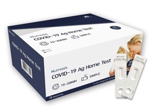 Bộ kit test nhanh kháng nguyên covid -19 Ag Test HUMASIS–Hàn Quốc