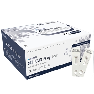Bộ kit test nhanh kháng nguyên covid -19 Ag Test HUMASIS–Hàn Quốc