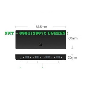 Bộ KVM Switch 4 máy tính dùng chung 1 màn hình Ugreen 50280