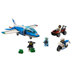 Bộ lắp ghép truy bắt tội phạm nhảy dù Lego City 60208