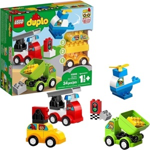 Bộ lắp ráp Bộ xe hơi đầu tiên của bé Lego Duplo 10886