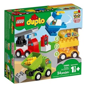 Bộ lắp ráp Bộ xe hơi đầu tiên của bé Lego Duplo 10886