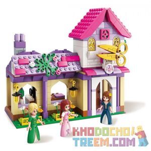 Bộ lắp ráp đồ chơi Enlighten 2606 - Tiệm cắt may công chúa Leah Princess Leah