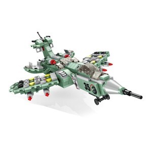 Bộ lắp ráp lego Panlos Brick 12 trong 1 - Mô hình Destroyer Fighter 633017