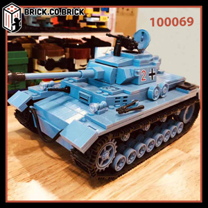 Bộ lắp ráp Lego Tank Panzer IV QuanGuan 100069