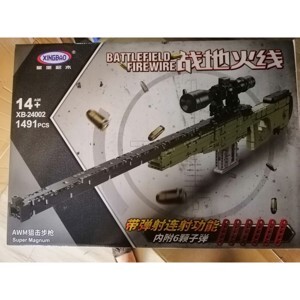 Bộ lắp ráp Lego Technic Super Magnum AWM 1:1 XingBao XB-24002