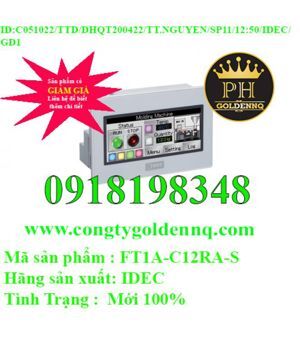 Bộ lập trình PLC Idec FT1A-C12RA-S