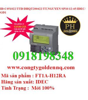 Bộ lập trình PLC Idec FT1A-H12RA