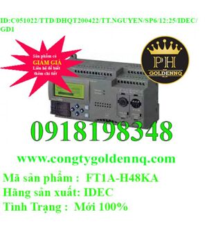 Bộ lập trình PLC Idec FT1A-H48KA