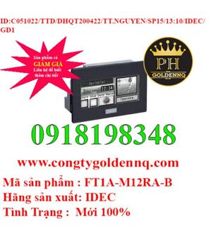 Bộ lập trình PLC Idec FT1A-M12RA-B