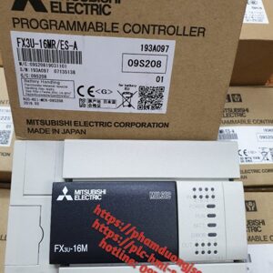 Bộ lập trình PLC Mitsubishi 16 IN/OUT FX3U-16MR/ES-A