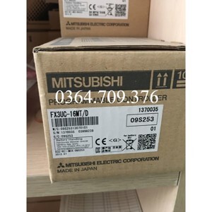 Bộ lập trình PLC Mitsubishi FX3UC-16MT/D