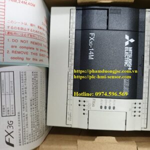 Bộ lập trình PLC Mitsubishi FX3G-14MR/ES-A