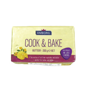Bơ lạt Cook & Bake Emborg 200gr