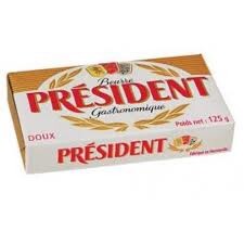 Bơ lạt President 125gr