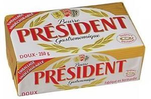 Bơ lạt President 125gr