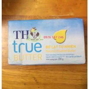 Bơ lạt Tự Nhiên TH True Milk 200gr