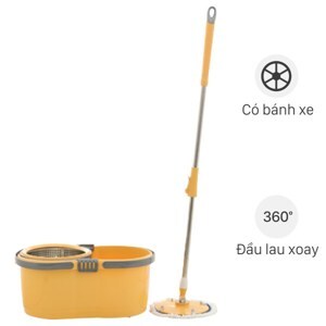 Bộ lau nhà 360 độ có bánh xe DMX Pro-1