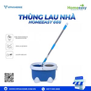 Bộ lau nhà homeeasy 666