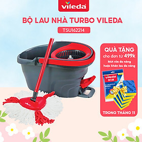 Bộ lau nhà Vileda Turbo Easywring & Clean Colors