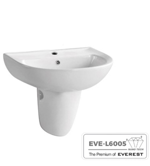 Bộ lavabo Everest treo tường EVE-L6005